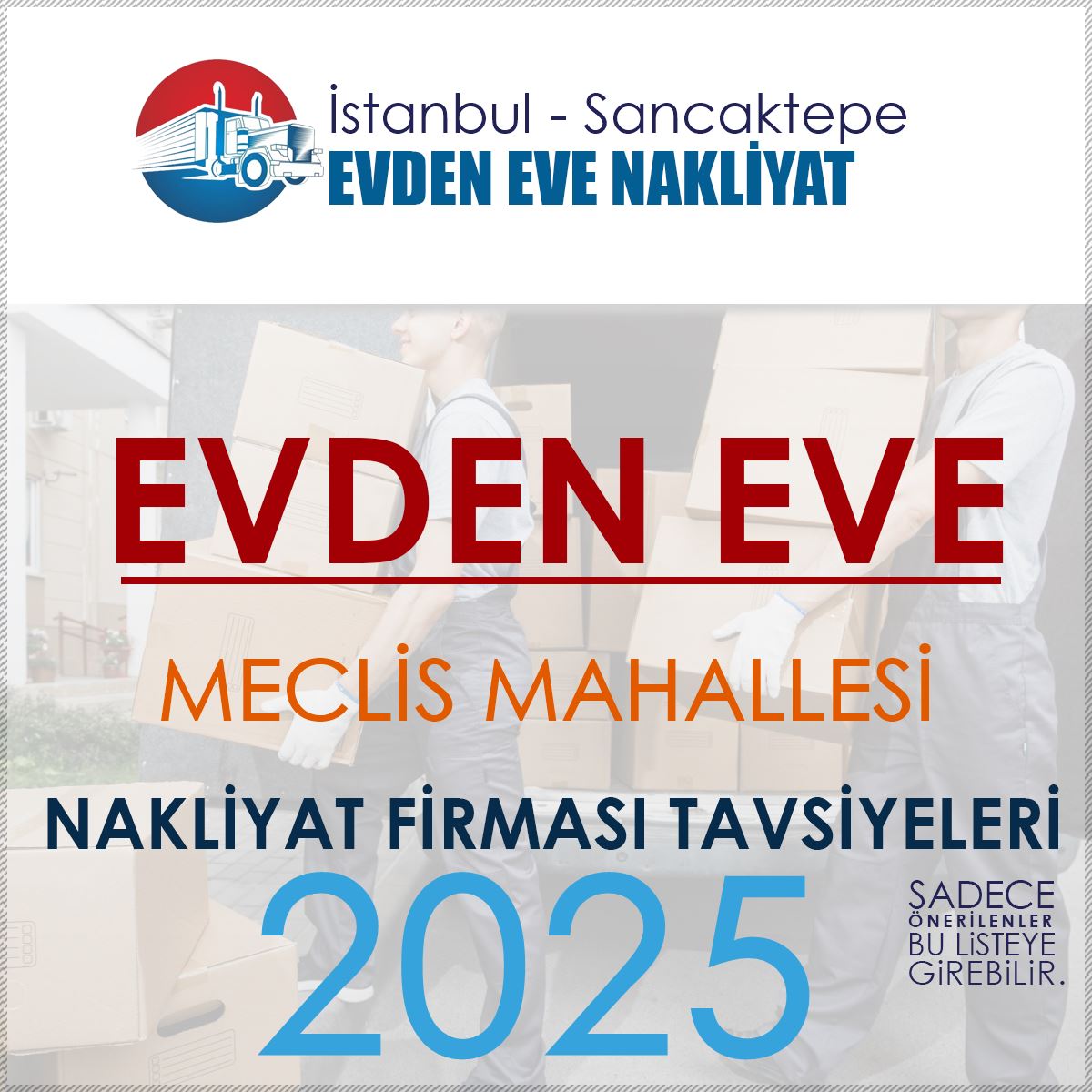 Meclis Mahallesi Evden Eve Nakliyat Firmaları