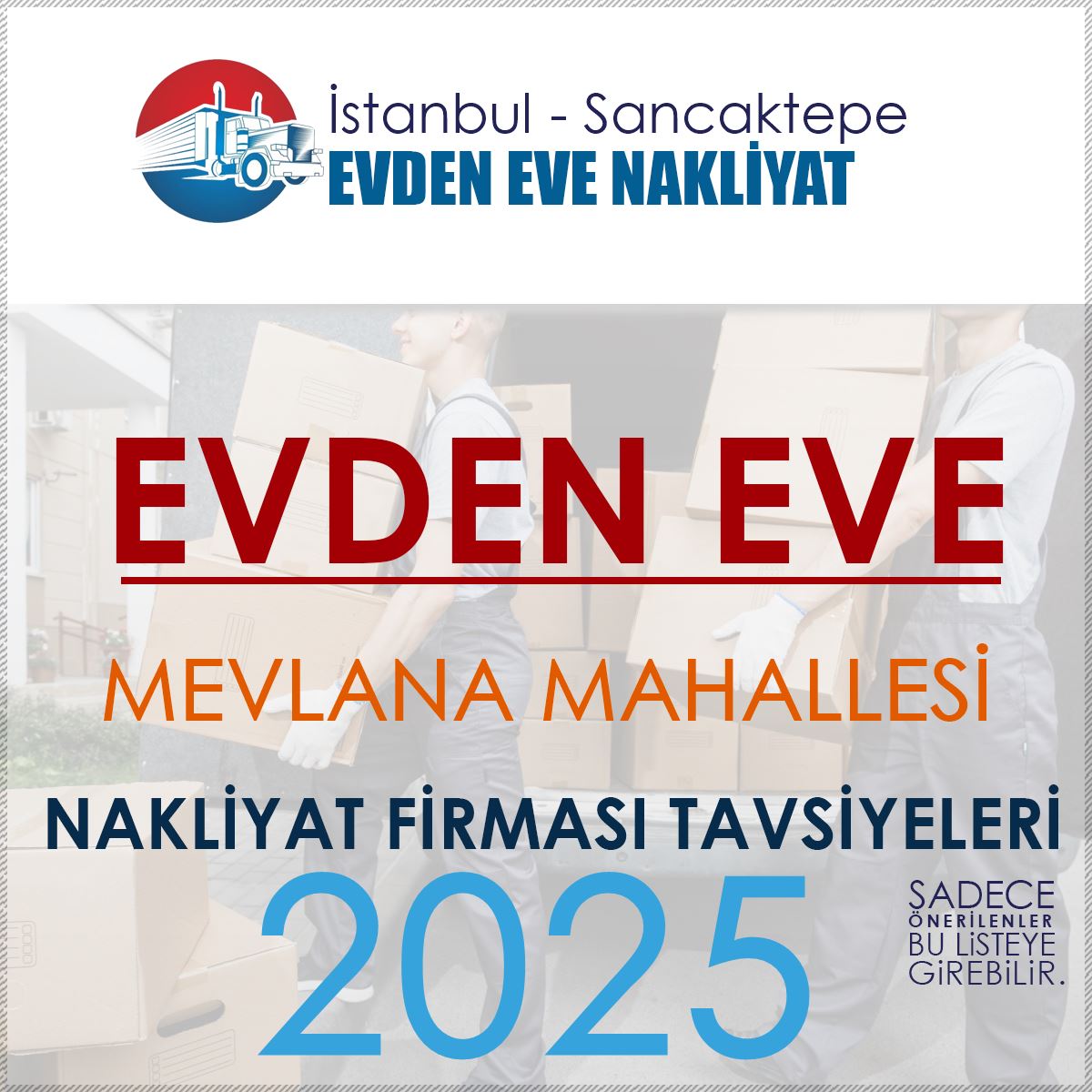 Mevlana Mahallesi Evden Eve Nakliyat Firmaları